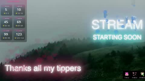 Bella Bradford online show from 10.08.25