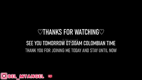 Snapshot of bella_franco chatting on 03.12.25 In instagran bel myangel online show from 03.12.25