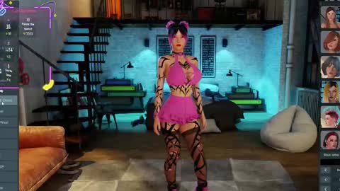 Snapshot of bellazomb chatting on 10.16.25 bellazomb online show from 10.16.25