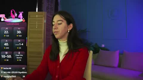 Snapshot of belle_via chatting on 10.15.25 Bella online show from 10.15.25