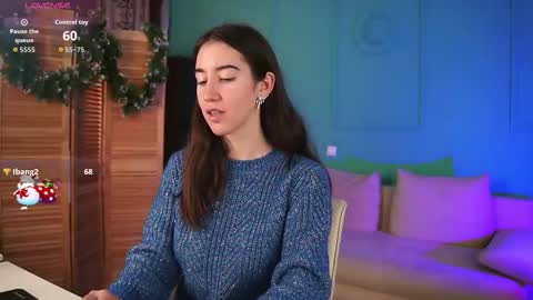 Snapshot of belle_via chatting on 12.15.25 Bella online show from 12.15.25