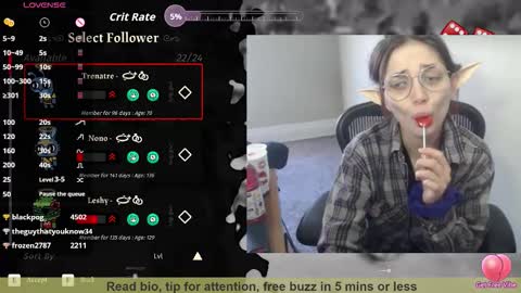 Snapshot of bex_black chatting on 02.03.26 Bex Black online show from 02.03.26