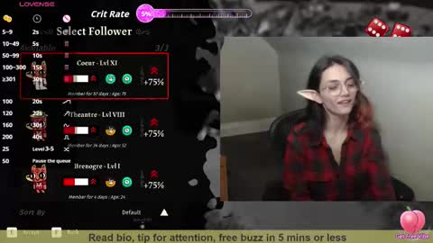 Snapshot of bex_black chatting on 02.06.26 Bex Black online show from 02.06.26