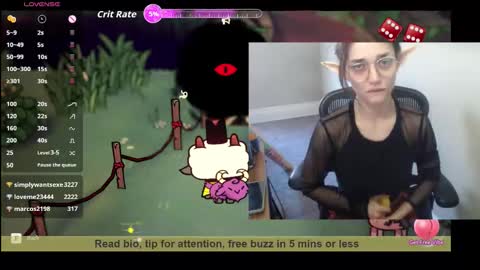 Snapshot of bex_black chatting on 02.11.26 Bex Black online show from 02.11.26