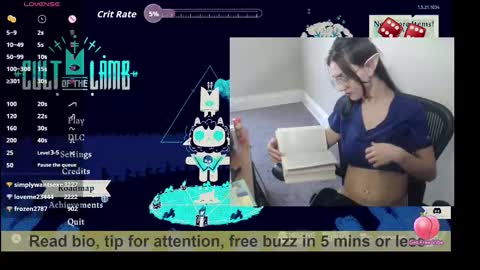 Snapshot of bex_black chatting on 02.15.26 Bex Black online show from 02.15.26