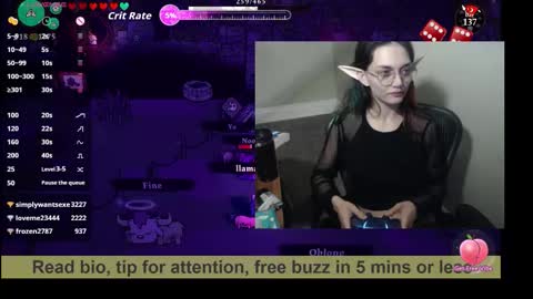 Snapshot of bex_black chatting on 02.16.26 Bex Black online show from 02.16.26