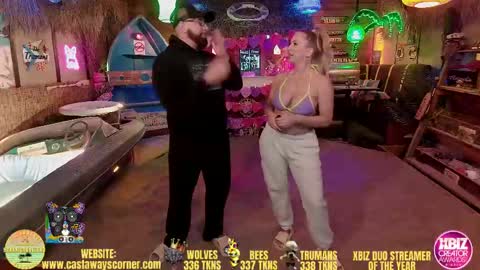 Snapshot of bigbananamilfshake chatting on 02.11.25 Mya and Angelo online show from 02.11.25