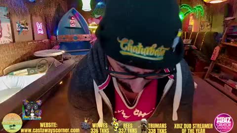 Snapshot of bigbananamilfshake chatting on 02.16.25 Mya and Angelo online show from 02.16.25