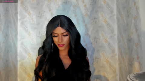 Snapshot of blackbeauty_ts chatting on 01.23.25 Nina online show from 01.23.25