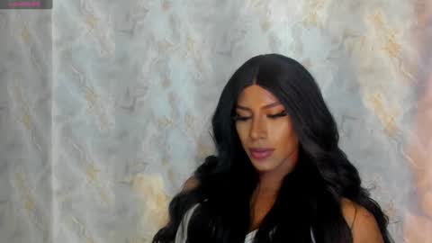 Snapshot of blackbeauty_ts chatting on 02.02.25 Nina online show from 02.02.25