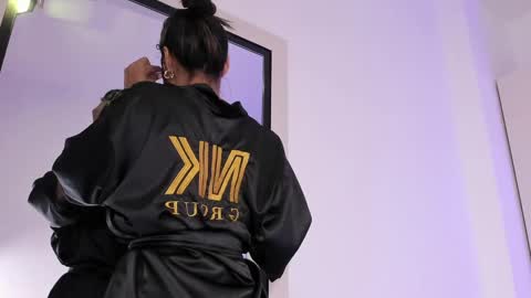 Snapshot of blackywhiite chatting on 02.08.25 GRACE online show from 02.08.25