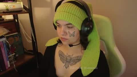 Snapshot of bluedweeb chatting on 02.13.26 Blue online show from 02.13.26