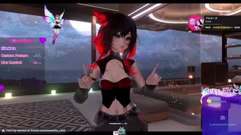 Snapshot of bowsette_ chatting on 01.23.25 Camila online show from 01.23.25