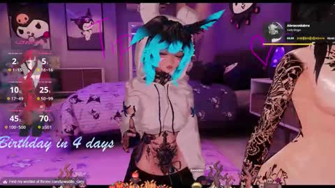 Snapshot of bowsette_ chatting on 10.21.25 Camila online show from 10.21.25