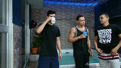 Snapshot of boysgang_sex chatting on 01.27.25 Angelo Mark Fernando Taylor online show from 01.27.25