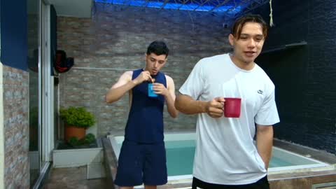 Snapshot of boysgang_sex chatting on 02.06.25 Angelo Mark Fernando Taylor online show from 02.06.25