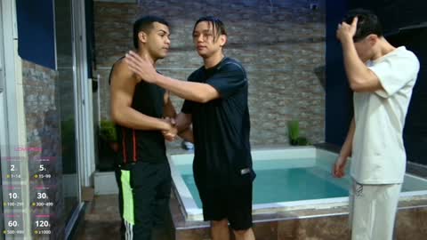 Snapshot of boysgang_sex chatting on 02.07.25 Angelo Mark Fernando Taylor online show from 02.07.25