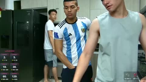 Snapshot of boysgang_sex chatting on 02.10.25 Angelo Mark Fernando Taylor online show from 02.10.25