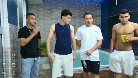 Snapshot of boysgang_sex chatting on 02.13.25 Angelo Mark Fernando Taylor online show from 02.13.25