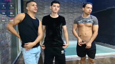 Snapshot of boysgang_sex chatting on 02.26.25 Angelo Mark Fernando Taylor online show from 02.26.25