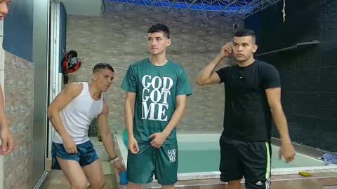 Snapshot of boysgang_sex chatting on 03.07.25 Angelo Mark Fernando Taylor online show from 03.07.25