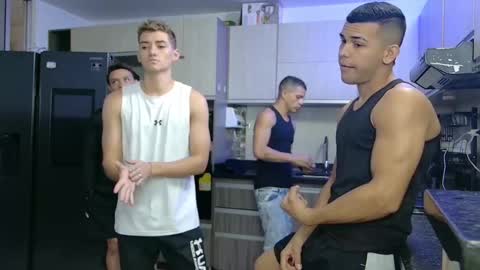 Snapshot of boysgang_sex chatting on 11.14.25 Angelo Mark Fernando Taylor online show from 11.14.25