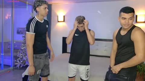 Snapshot of boysgang_sex chatting on 11.29.25 Angelo Mark Fernando Taylor online show from 11.29.25