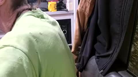 Snapshot of brushsquach chatting on 11.01.25 Steve... aka SkinnieDippin aka TimberTramp online show from 11.01.25