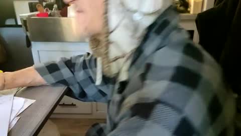 Snapshot of brushsquach chatting on 11.02.25 Steve... aka SkinnieDippin aka TimberTramp online show from 11.02.25