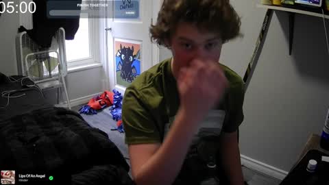 Snapshot of cajerk chatting on 12.01.24 Cajerk online show from 12.01.24