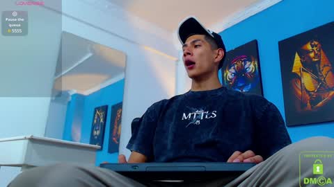 Snapshot of calavalerio chatting on 12.02.24 Valerio online show from 12.02.24