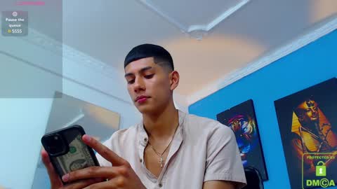 Snapshot of calavalerio chatting on 12.04.24 Valerio online show from 12.04.24