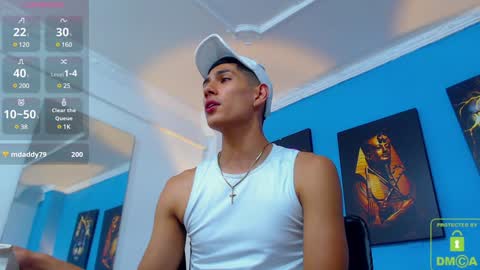 Snapshot of calavalerio chatting on 12.05.24 Valerio online show from 12.05.24