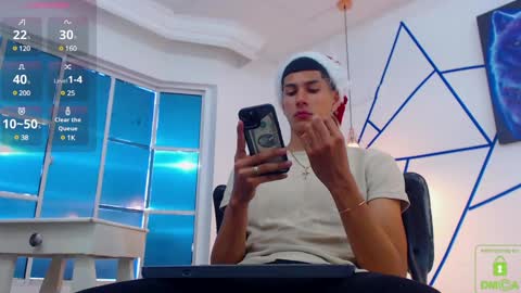 Snapshot of calavalerio chatting on 12.10.24 Valerio online show from 12.10.24