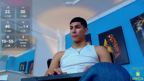 Snapshot of calavalerio chatting on 01.03.25 Valerio online show from 01.03.25