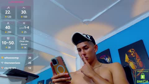 Snapshot of calavalerio chatting on 01.06.25 Valerio online show from 01.06.25