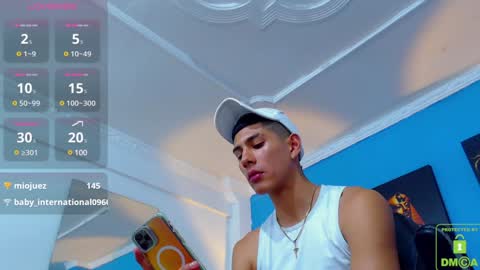 Snapshot of calavalerio chatting on 01.10.25 Valerio online show from 01.10.25