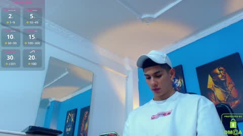 Snapshot of calavalerio chatting on 01.24.25 Valerio online show from 01.24.25