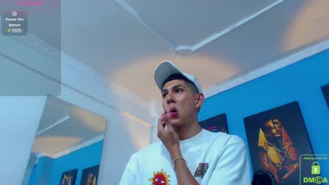 Snapshot of calavalerio chatting on 01.28.25 Valerio online show from 01.28.25