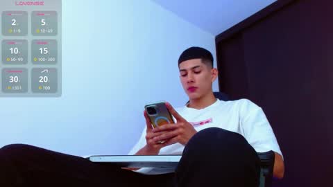 Snapshot of calavalerio chatting on 02.21.25 Valerio online show from 02.21.25