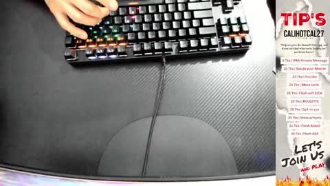 calihotcaliente27 online show from 10.16.25