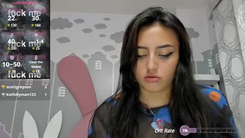 Snapshot of camilahunter__ chatting on 01.16.25 Camila online show from 01.16.25