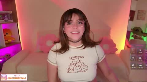 Snapshot of cammiefoalss chatting on 10.26.25 Lets reach 200 thumbs up online show from 10.26.25