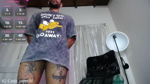 carlo yates  thx for help me to reach 100 thumps up online show from 01.23.25