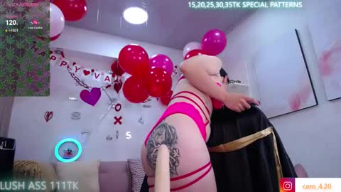 Caro Fisher online show from 02.14.25