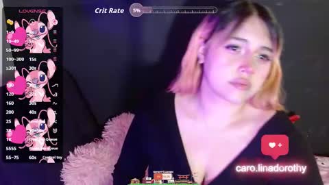 Snapshot of caro_linadorothy chatting on 12.17.25 carolina dorothy online show from 12.17.25