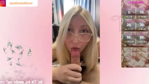 Snapshot of carolineandlover chatting on 11.11.25 Caroline and Lover online show from 11.11.25