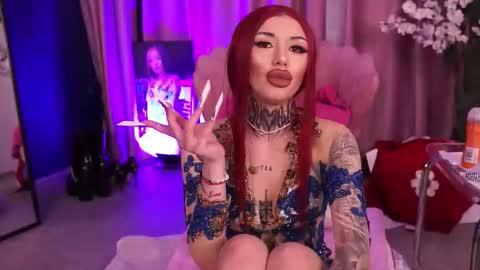 Snapshot of cassandrafoxy chatting on 02.19.26 Cassy online show from 02.19.26