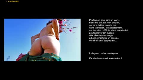 Rebecca online show from 01.16.25