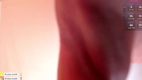 Snapshot of chelsea_morrison chatting on 09.26.25 Chelsea online show from 09.26.25